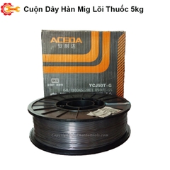 Cuộn Dây Hàn Mig 5kg Lõi Thuốc Không Dùng Khí