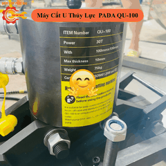 Máy Cắt Sắt U Thủy Lực