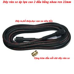 Cuộn Dây Rửa Xe Áp Lực Cao 10m Bố Thép