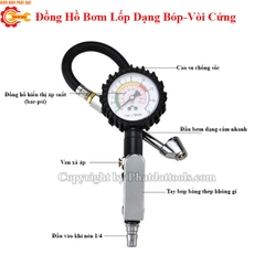 Đồng Hồ Bơm Lốp Dạng Bóp