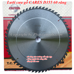 Lưỡi cưa gỗ CARES D350 60 răng