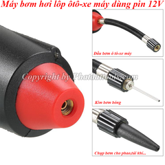 Máy bơm hơi cầm tay 12V