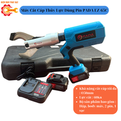 Máy Cắt Cáp Thủy Lực Dùng Pin EZ-65C