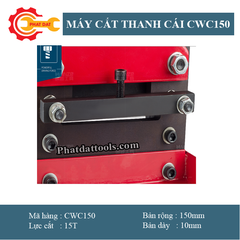 Máy cắt thanh cái thủy lực CWC150