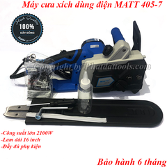 Máy cưa xích chạy điện MATT 405-7