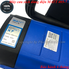 Máy cưa xích chạy điện MATT 405-7