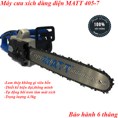 Máy cưa xích chạy điện MATT 405-7