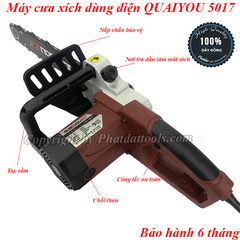 Máy cưa xích dùng điện QUANYOU QY5017