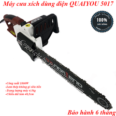Máy cưa xích dùng điện QUANYOU QY5017
