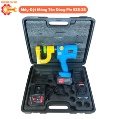 Máy Đột Máng Tôn Dùng Pin EZS-25