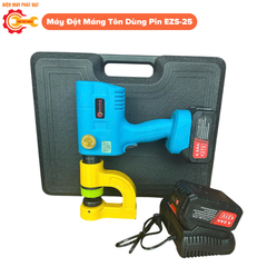 Máy Đột Máng Tôn Dùng Pin EZS-25