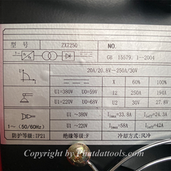 Máy hàn điện tử QUANYOU ZX7-250SV