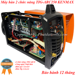 Máy hàn điện tử TIG/ARC-250A KENMAX 2 chức năng