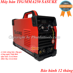 Máy hàn điện tử TIG/MMA-250A SASUKE 2 chức năng