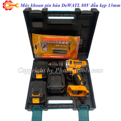 Máy khoan pin búa DW đầu 13mm