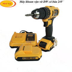 Máy khoan pin Dewalt 24V có búa