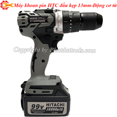 Máy khoan vặn vít HITACHI đầu kẹp 13mm-Động cơ từ