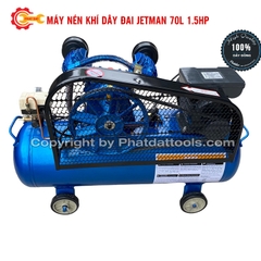 Máy nén khí dây đai JETMAN 70L 1.5HP