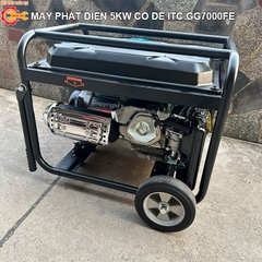 Máy Phát Điện 5KW ITC GG7000FE Chạy Xăng-Có Đề Nổ