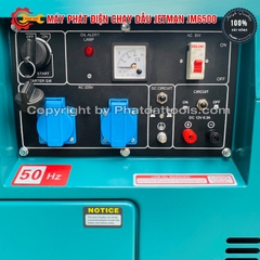 Máy phát điện chạy dầu JETMAN JM6500