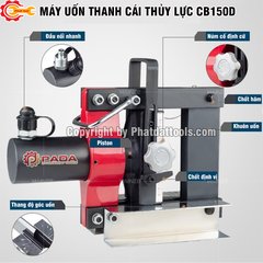 Máy Uốn Thanh Cái Đồng Thủy Lực PADA CB150D