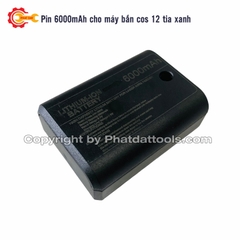 Pin Li-ion 6000mAh cho máy bắn cos laser 12 tia xanh