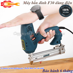 Súng bắn đinh gỗ F30 chạy điện