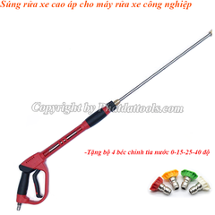 Súng rửa xe cao áp cho máy rửa xe công nghiệp