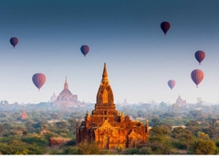 Khám phá lễ hội khinh khí cầu tại Myanmar
