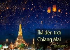 Rực rỡ với lễ hội đèn lồng tại Chiang Mai
