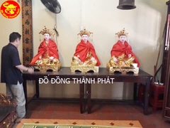 Tượng Đồng Tam Tòa Thánh Mẫu Thiếp Vàng 9999 Bán Tại Hà Nội, Đà Nẵng, Sài Gòn