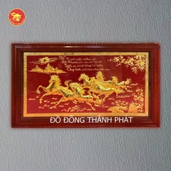 Tranh Mã Đáo Thành Công Mạ Vàng 24k Mừng Tân Gia Sang Trọng Cao Cấp Bán Tại Hà Nội