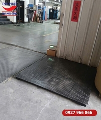 Cân sàn điện tử 2 tấn Tân Phát