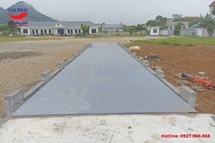 Cân ô tô 150 tấn - Bàn cân thép