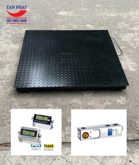 Cân sàn điện tử 1 tấn CAS