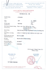 kiểm định cân bàn điện tử