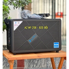 LOA XÁCH TAY AZPRO NY208 BASS ĐÔI 20CM