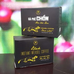CÀ PHÊ CHỒN HÒA TAN ĐEN 5 GÓI - 5GR