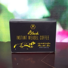 CÀ PHÊ CHỒN HÒA TAN ĐEN 5 GÓI - 5GR