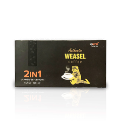 Authentic WeaSel Coffee - 2 in 1 - 23 gói