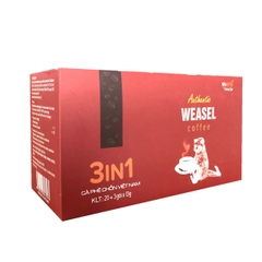 Authentic WeaSel Coffee - 3 in 1 - 23 gói