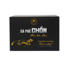 CÀ PHÊ CHỒN HÒA TAN ĐEN 11 GÓI X 5GR