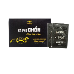 CÀ PHÊ CHỒN HÒA TAN ĐEN 11 GÓI X 5GR