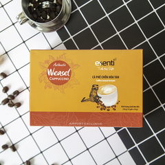 Authentic Weasel Coffee Capuchino - 12 gói x 18gr