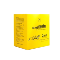 CÀ PHÊ CHỒN HÒA TAN KHÔNG ĐƯỜNG 11 GÓI X 14GR