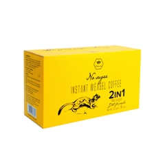 CÀ PHÊ CHỒN HÒA TAN KHÔNG ĐƯỜNG 23 GÓI X 14GR