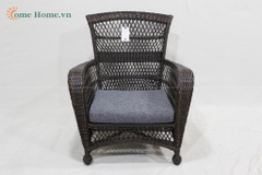 Handmade Plastic Rope Woven Sofa Set for Outdoor Living - CH5420A-4BL