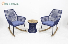 Modern Rope Woven Outdoor Sofa Set with Cushions-CH5463(set)