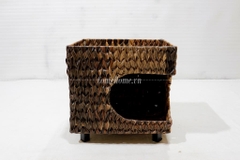 Wicker Pet Bed with Cushion, - CH2827A-1BR