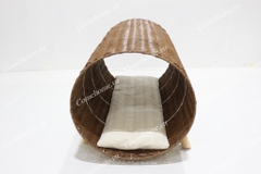 Wicker Pet Bed with Cushion - CH2891A-1BR